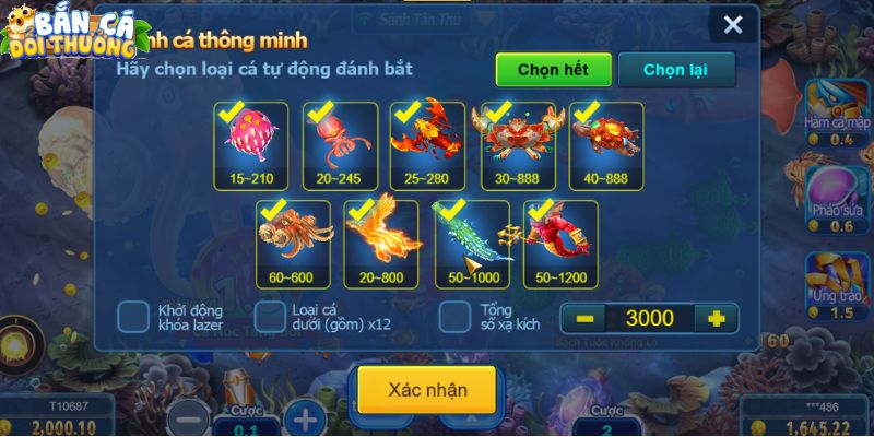 Top 5 Game Bắn Cá Ăn Tiền Dễ Thắng Nhất 2025 Không thể bỏ lỡ game bắn cá All-star Fishing