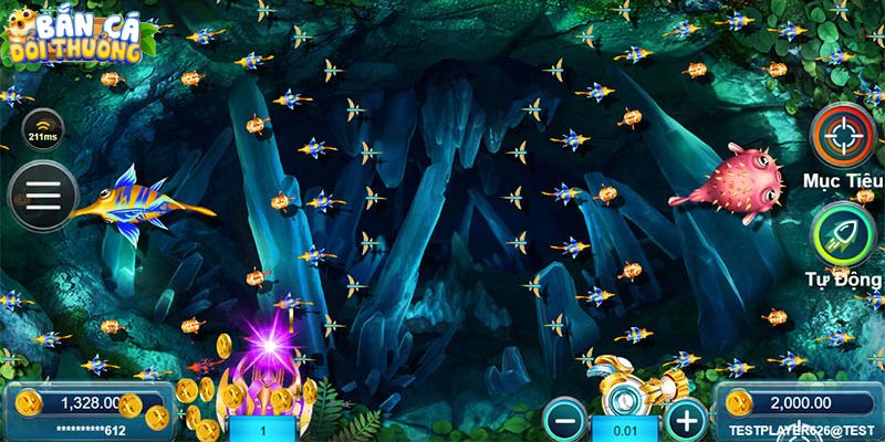 Top 5 Game Bắn Cá Ăn Tiền Dễ Thắng Nhất 2025 Giao diện hấp dẫn của bắn cá Paradise