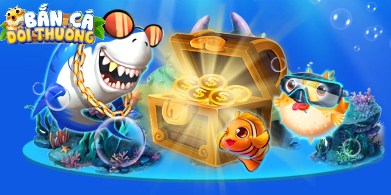 Hack Game Bắn Cá Online - Trúng Thưởng Mà Không Tốn Sức Chiến thuật ngắm khi cá vừa ra bàn